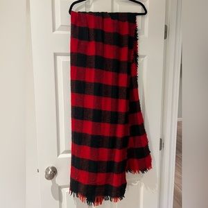Wilfred Free Plaid Blanket Scarf